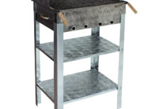 MTH-10 Battal Boy Pervazlı Maltız Izgaralı Mangal