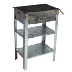 MTH-32 Battal Boy Çekmeceli Maltız Izgaralı Mangal