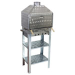 MTH-83 Davlumbazlı Bacalı Maltız Izgaralı Mangal